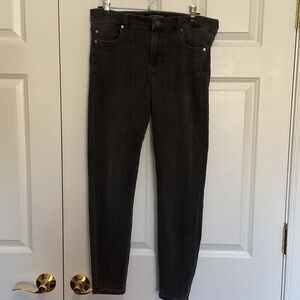 Liverpool Women's High Rise Ankle Jeans in Black Wash